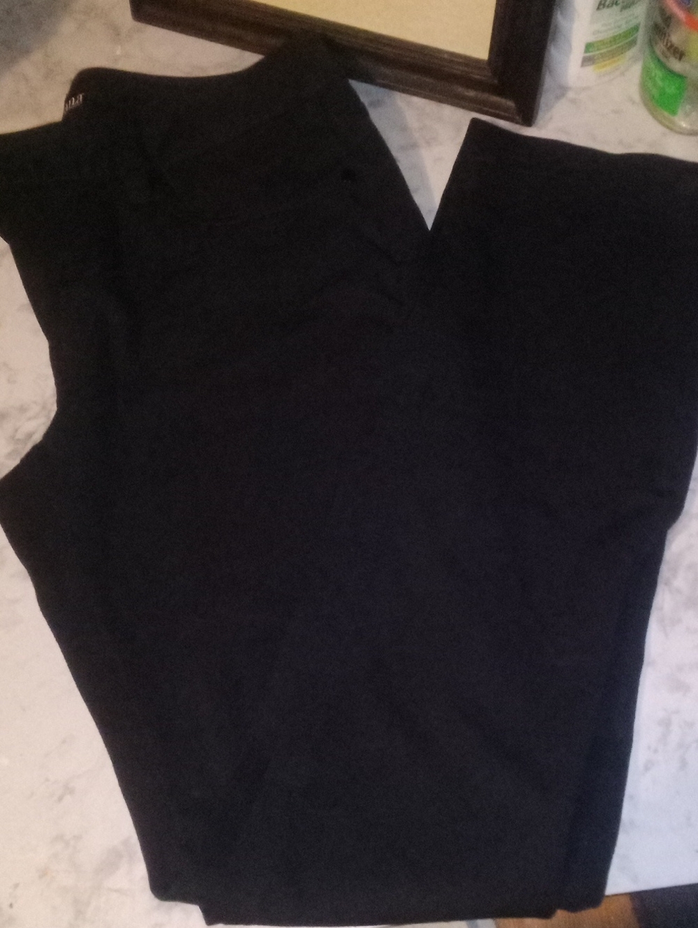 a.n.a Black Pants with Logo Waistband